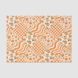 Orange Texturen Seidenpapier