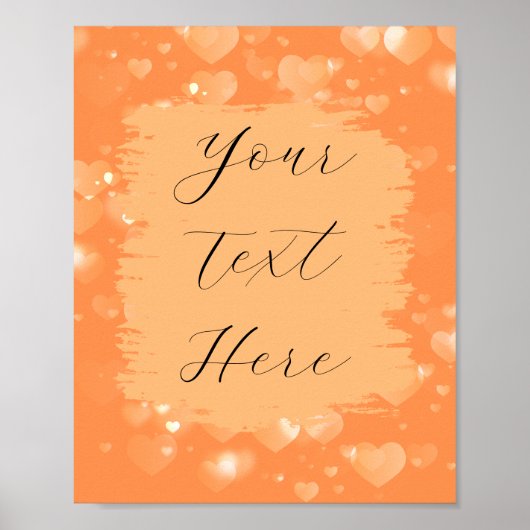 Orange Theme Poster (Vorne)