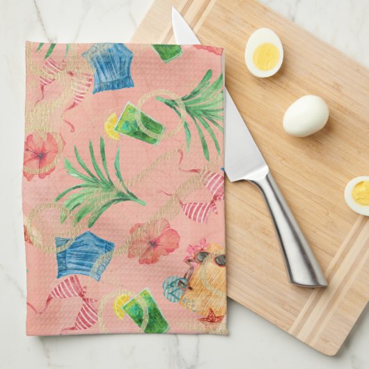 Orange Theory Geschirrtuch (Viertel Falte)