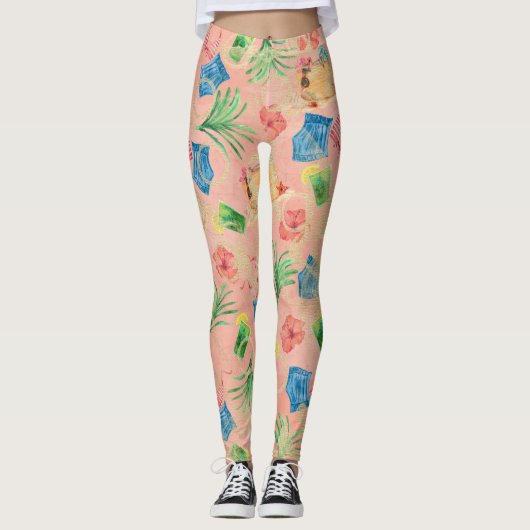 Orange Theory Leggings (Vorderseite)
