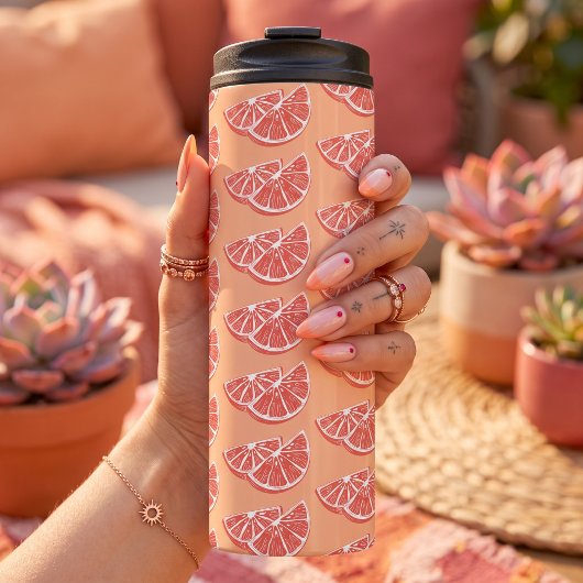 Orange Thermosbecher