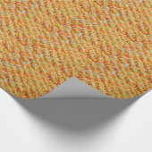 Orange Threads Geschenkpapier (Ecke)