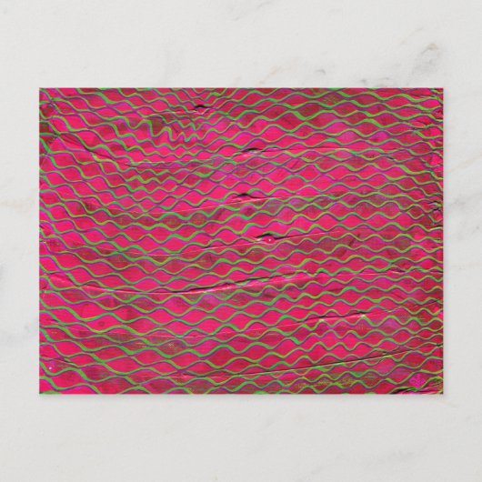 Orange Threads Made Green With Envy Postkarte (Vorderseite)