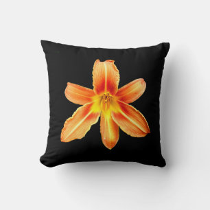 Orange Tiger-Lilien-Kissen Kissen