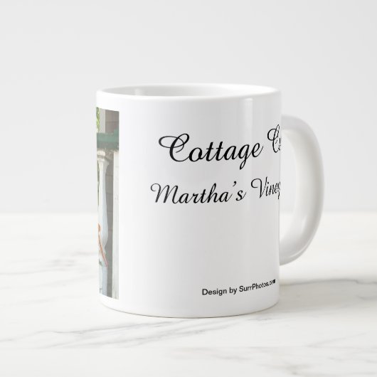 Orange Tiger Lilies - Martha's Vineyard Jumbo-Tasse (Vorderseite Rechts)