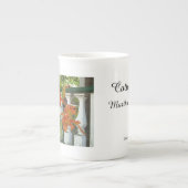 Orange Tiger Lilies - Martha's Vineyard Porzellantasse (Vorderseite)