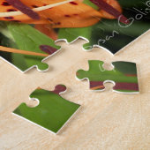Orange Tiger Lily Blume Jigsaw Puzzle (Seite)