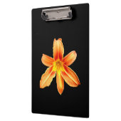 Orange Tiger Lily Clipboard Klemmbrett (Links)