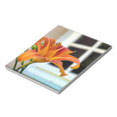 Orange Tiger Lily Notizblock (Rotiert)