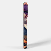 Orange Tiger Lily Tropical Design Case-Mate iPhone Hülle (Rückseite / Rechts)