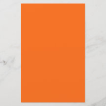 Orange Tiger Solid Color