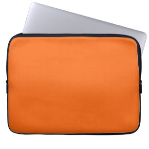 Orange Tiger Solid Color Laptopschutzhülle