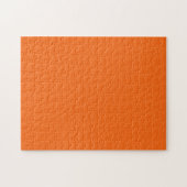 Orange Tiger Solid Color Puzzle (Horizontal)