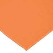 Orange Tiger Solid Color Tischdecke (Schrägansicht)