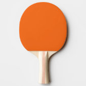 Orange Tiger Solid Color Tischtennis Schläger (Rückseite)