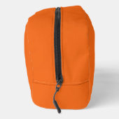 Orange Tiger Solid Color Waschbeutel (Rechts)