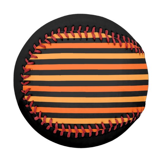 Orange Tiger Strip auf Baseball (Vorderseite Links)