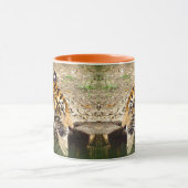 Orange Tiger-Tasse Tasse (Zentrum)