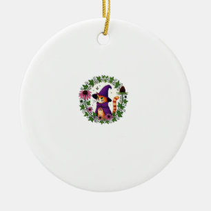 Orange Tiger Zauberer Kitty Katze Illustration Lan Keramik Ornament