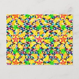 Orange Time Postkarte