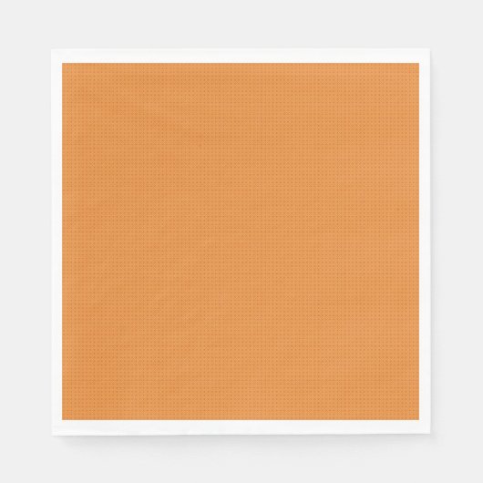 Orange Tiny Polka Dot Texture (Dark) g1 Serviette (Vorderseite)