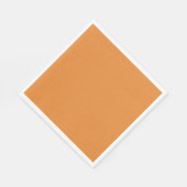 Orange Tiny Polka Dot Texture (Dark) g1 Serviette (Ecke)