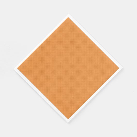 Orange Tiny Polka Dot Texture (Dark) g1 Serviette (Ecke)
