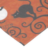 Orange Tischdecke (Schrägansicht)