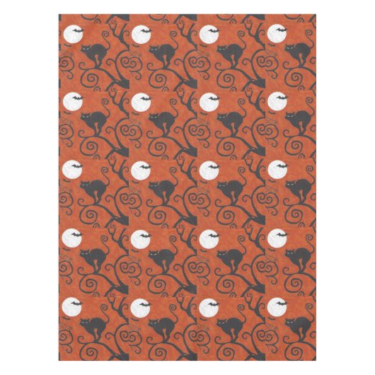 Orange Tischdecke (Vorderseite)