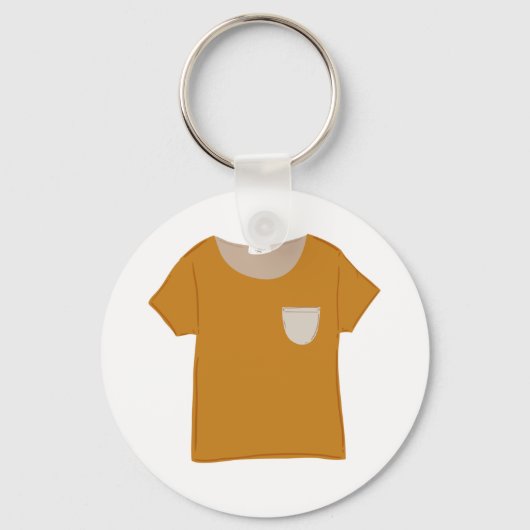 Orange Top Schlüsselanhänger (Vorderseite)