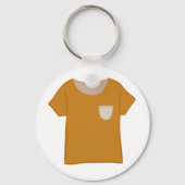 Orange Top Schlüsselanhänger (Rückseite)