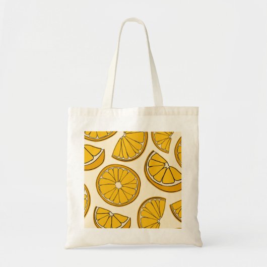 Orange Tote Bag Tragetasche (Vorne)