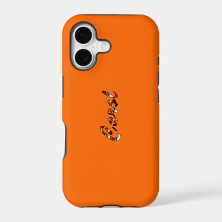 Orange Tough Style iPhone 7 Plus Hülle für Carol