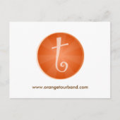 Orange Tour Postkarte (Vorderseite)