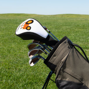 Orange Tractor Design Golf Headcover