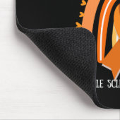 Orange tragen bei Multipler Sklerose Mousepad (Ecke)