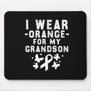 Orange tragen für meine Enkel Leukämie Bewusstsein Mousepad