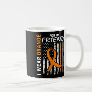 Orange tragen für meine Freundin Leukämie Sensibil Kaffeetasse