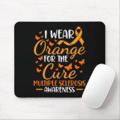 Orange tragen - Multiple Sklerose Awareness Orange Mousepad (Mit Mouse)