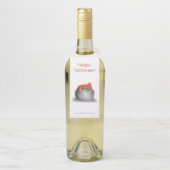 Orange Tränke Kauldron Halloween Flaschenanhänger (Auf Flasche)
