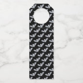 Orange Tränke Kauldron Halloween Flaschenanhänger (Rückseite)