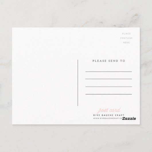 Orange Tree Cat Postkarte (Rückseite)