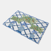 Orange Tree Chinoiserie Ginger Jar Jars Topiary Fußmatte (Schrägansicht)