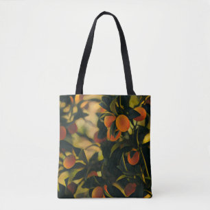 Orange Tree Funky Tote Bag Tasche