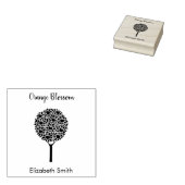 Orange Tree Gummistempel (Stempel)