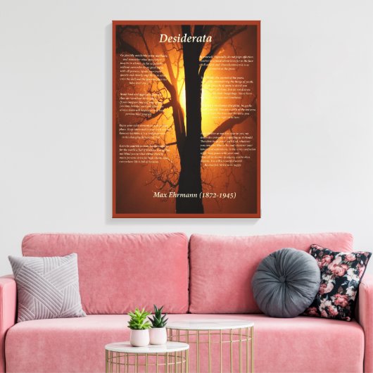 Orange Tree Leinwanddruck (Insitu (Wohnzimmer))