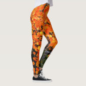 Orange Tree mit Personalisiertem Namen Leggings (Rechts)