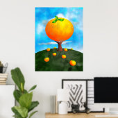 Orange Tree Poster (Heimbüro)