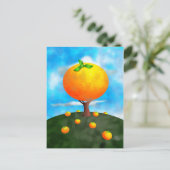 Orange Tree Postkarte (Stehend Vorderseite)