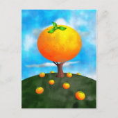 Orange Tree Postkarte (Vorderseite)